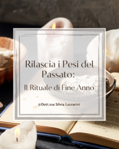 Riflessione di fine anno: un piccolo esercizio per lasciar andare vecchi pesi